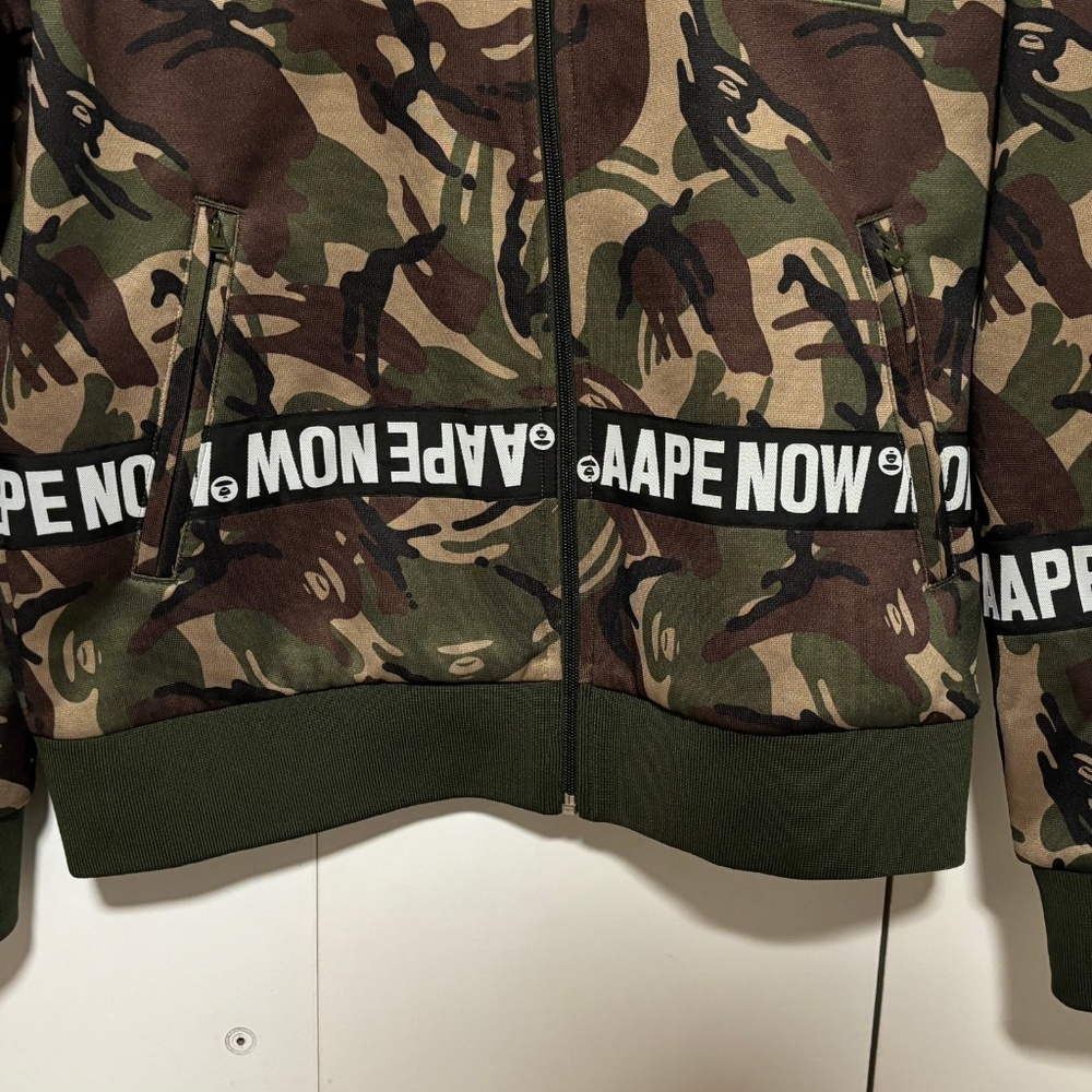 AAPE Now  by A Bathing Ape Camo Bomber Jacket - Medium - Picture 4 of 15